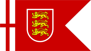 Kinder gitaar met de engelse vlag. Flag Of The English People 16 18th Century Publications