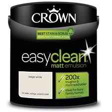 Get free shipping on qualified beige / cream paint colors or buy online pick up in store today in the paint department. Crown Easy Clean Matt Emulsion Beige White 2 5l