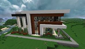 Modern House Minecraft Project Modern Minecraft Houses Minecraft House Plans Minecraft Modern