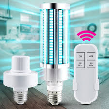Arilux 60w Ac110v 220v Uv Sterilizer Lamp E27 Led Uvc Bulb Remote Control Disinfection Light Sterilizer Ozone Kill Bacteria Mites Commercial Lighting From Light In 2020 Led Bulb Disinfect