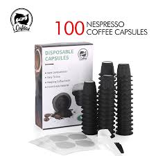It's fast to heat up and prepares your coffee in as fast as 10 seconds. Icafilas50 100 Sets Disposiable Empty For Nespresso And Adhesive Aluminum Lids Seals For Nespresso Capsule Diy Own Coffee Coffee Filters Aliexpress