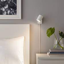 Led neon sign night light cloud wall lamp home kids bedroom baby room uk. Nymane Seina Lukuvalaisin Valkoinen Ikea Reading Lamp Ikea Nymane Bed Lamp
