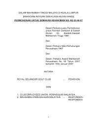 Abang hashim judicial commissioner high court shah alam. Dalam Mahkamah Tinggi Malaya Di Kuala Lumpur