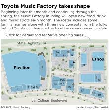 You Will Love Toyota Music Factory Pavilion Seating Chart
