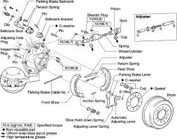 Toyota brake fluid reservoir cap camry highlander avalon corolla sienna scion oe. Toyota Brake Repair Diagram 1 Brake Repair Toyota Drum Brake