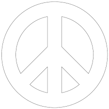 Peace Sign Coloring Pages K5 Worksheets Peace Sign Art Peace Sign Drawing Peace Drawing