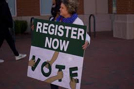 California Governor Gavin Newsom visits Charlotte's campus as part of voter  participation event