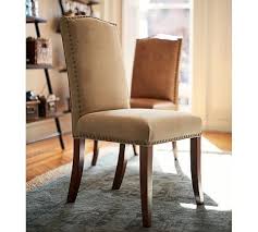 Anyone have cline chairs from pottery barn? Pottery Barn Barrington Chair Kelly Likes These As A Possibility For Dining Room Chair Lok Is Nice But Dining Room Style Dining Chairs Fabric Dining Chairs