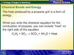 A Propane Grill Is The Scene Of A Chemical Reaction Ppt Video Online Download