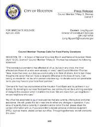 The information for each pantry can also be printed out for each reference. Council Member Thomas Calls For Food Pantry Donations International Management District