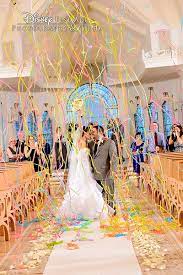 Celebrate Your New Life Together With A Confetti Burst At Disney S Wedding Pavilion Disney Wedding Theme Disney Wedding Disney World Wedding