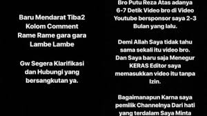 Yaps, media sosial acap kali tak hanya digunakan sebagai media komunikasi saja, namun juga sebagai ajang memamerkan kekinian dirinya. Plagiat Konten Video Atta Halilintar Sebut Itu Kesalahan Editor Citizen6 Liputan6 Com