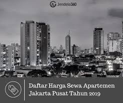 Salah satu harga sewa apartemen murah di jakarta selatan yang paling banyak dicari adalah di bawah 10 juta per tahun. Daftar Harga Sewa Apartemen Jakarta Pusat Terlengkap Tahun 2019