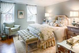 I also purchased a new table for between the chairs that had a natural wood tone that ties into the chandelier in the room. Master Bedroom And Sitting Area Salmon Casson