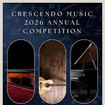 Crescendo Music 2026 Competition
