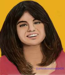 Hi, I'm new here. I'm showing you this little drawing in honor of Selena. I  hope you like it.