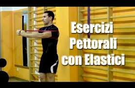 Esercizi Pettorali In Casa Con Elastici Personal Trainer 28 Esercizi Esercizi Di Attivita Fisica Maniglie Dell Amore