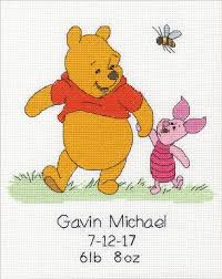 We did not find results for: Winnie The Pooh Birth Record Cross Stitch Kit