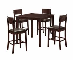 Usually ships within 5 to 7 days. 5 Piece Stanley Wood Pub Table Set In Espresso Tw40pbes Pub Tables Pub Sets