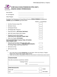 Bantuan skim dana ehsan (sdep) : Senarai Semak Pdf