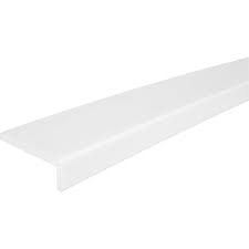 This leaves a little bit of additional space below the gutter. 9mm White Cover Fascia Board 225mm X 3m