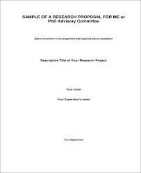 Using a research proposal example is quite a typical practice for most of the students, as a sample research proposal helps scholars to get familiar with the paper's structure, its key elements title. 11 Research Proposal Outline Templates Pdf Free Premium Templates