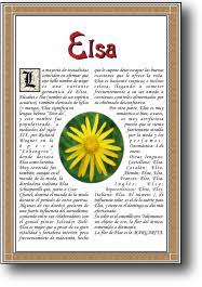Nombre Elsa Lamina Descargable En Formato Pdf Con Impresiones Ilimitadas Heraldicafamiliar Com