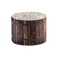 Pouf coffee table in a modern family room. Gervasoni Coffee Table Pouf Black 21 Myareadesign It