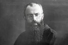My favorite saint's feast day. St. Maximilian Kolbe, a Polish Franciscan  priest, international publisher of Marian devotion and 20th century martyr.  In 1941, St. Maximilian was arrested and placed in a Nazi