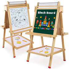 $5.00 coupon applied at checkout save $5.00 with coupon. Arkmiido Children S Easel Children S Wooden Blackboard With Magnetic Letters Numbers Chalks And Coloured Pencil Chalkboard Toy Great Gift For Children From 3 Years Amazon De Toys Games