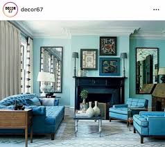 Pin By Kim On Interiors Living Rooms Monochromatic Living Room Living Room Turquoise Blue Living Room