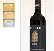 Amazon.com: DIWNELEM Wood Acrylic Wine Bottle Display Case ...
