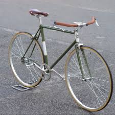 Ral 6013 Con Striscie Bianche Cerchi Normali Copertoni Retro Brooks Swallow B15 Manubrio Torino Retro Bicycle Bicycle Bike