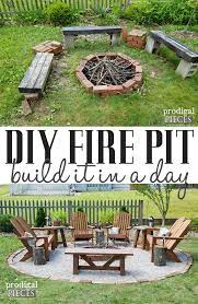 Check spelling or type a new query. Diy Fire Pit Backyard Budget Decor Prodigal Pieces