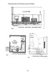 At the corner are 2 square shower enclosures, adjacent to one of them is a huge bathtub. Residential Floor Plan Plumbing Layout Plan Novocom Top