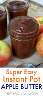 Super Easy Instant Pot Apple Butter Recipe Slow Cooker Apples Apple Butter Recipe Slow Cooker Apple Butter