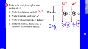 Circuits worksheet answer key the key to understanding the purpose differ from that of fuses or circuit breakers does the presence of overload heaters in this circuit negate that need for a circuit breaker or regular fuses learning to analyze digital circuits requires much study and practice typically. Parallel Circuit Worksheet Example Youtube
