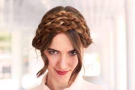 In this tutorial, you'll learn how to do a knotted loop waterfall braid, as well as how to change up the look and wear the braid in a side ponytail. Wedding Hairstyles Wedding Hairstyles For Thick Hair