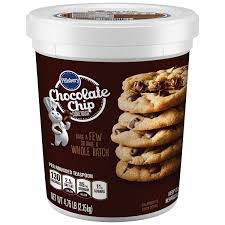 21 best pillsbury christmas tree cookies.christmas is one of the most traditional of. Amazon Com Pillsbury Chocolate Chip Cookie Dough 4 75 Lb Tub Grocery Gourmet Food