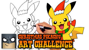 30 tutorial how to draw pikachu with a santa hat with video tips how to draw pikachu from pokemon pikachu pokemon draw easy free transparent clipart clipartkey how to draw mario easy step by step video game characters pop pikachu charmander pixel art ash ketchum drawing png 600x500px how to draw pikachu hellokids com. How To Draw Christmas Pikachu Pokemon Youtube