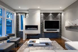 Steinwand Wohnzimmer Graue Granit Verblendsteine Steinwand Wohnzimmer Familienzimmer Einrichtung Steinwand
