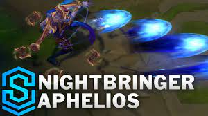 Nightbringer Aphelios Skin Spotlight - League of Legends - YouTube