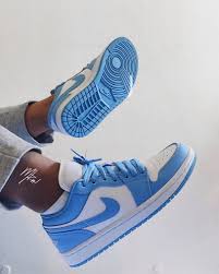 Jordan 1 Low Unc University Blue In 2020 Hype Shoes Nice Shoes Sneaker Head