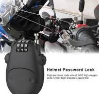 Bicycle Helmet High-Precision Code Wheel Password Lock for Bike