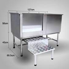 Flying pig mini stainless steel dog pet grooming bath tub is an idea solution for bathing your small sized pets. Dog Grooming Stainless Steel Tubs Wholesale Bathtub For Pet Grooming Dog Grooming Sink H 103 Buy Dog Grooming Sink Dog Grooming Tubs Wholesale Bathtub For Pet Grooming Product On Alibaba Com