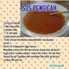 Resepi sos pencicah vietnam roll sos tidak perlukan garam sebab sos ikan/nampla dah masin dan sos manis thai memang sedia manis. Sos Pencicah Cooking Recipes Diy Dish Dessert Recipes
