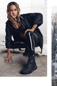 Karrueche tran on repping l.a. Jordan Air Latitude 720 In Triple Black Fashion Tomboyish Outfits Cute Outfits