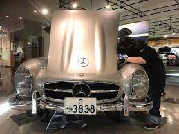石原裕次郎さん ベンツ300sl エンジン始動２ youtube メルセデス sl メルセデス メルセデスベンツ