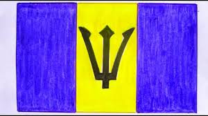 Also find a an outline flag of barbados for coloring enthusiasts of all ages. How To Draw Barbados Flag Youtube