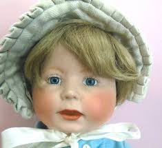Antique 18" Bisque Character LORI Baby Doll 1978 Vernon Seeley Reproduction 